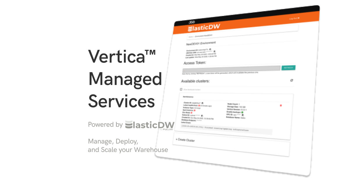 ElasticDW™️ — The Missing Managed Service for Vertica