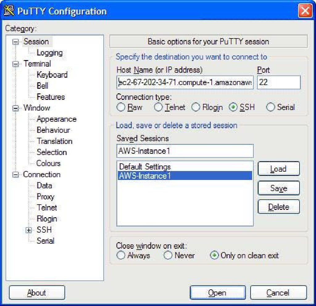 Using Xming for X11 applications on an EC2 machine